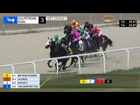 Gulfstream Park October 23, 2021 Race 3