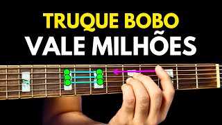 Isso é BOBO, mas te faz parecer um PROFISSIONAL tocando Violão