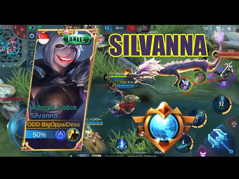 TOP GLOBAL MAH BEBAS ½EXE? - GAMEPLAY SILVANNA QUEEN OF LIFESTEAL