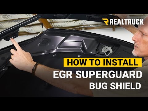 How to Install EGR Superguard Bug Shield on a 2020 Ram 2500