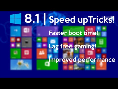 How to Speed Up Your Windows 8.1 Performance (best settings)