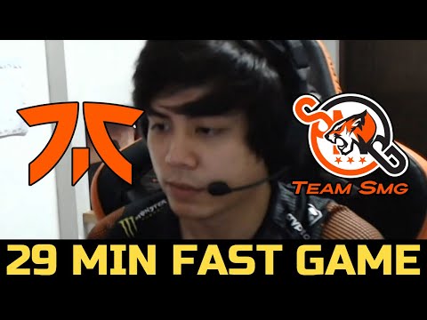FNATIC VS SMG GAME 2 - 29 MINUTE FAST GAME DPC SEA 2022 TOUR 1 DIVISION 1