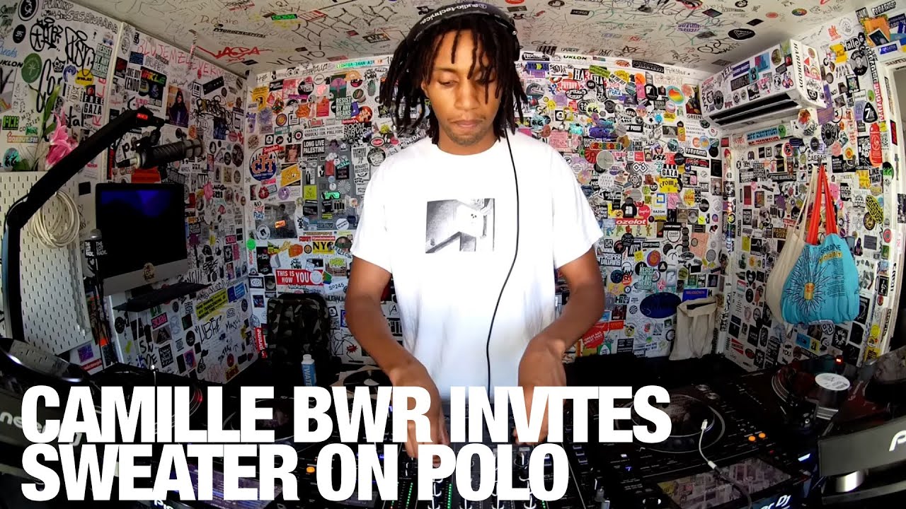 CAMILLE BWR INVITES SWEATER ON POLO @ The Lot Radio 06-27-2024