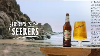 cervezas san miguel Here’s to the Seekers anuncio