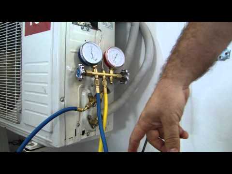 4 Completando Carga de Gás Curso Instalação AR SPLIT