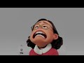 Meilin Lee's facial expressions animation test (720) || Pixar's Turning Red
