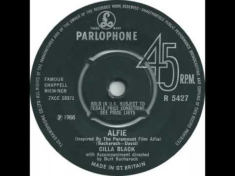 UK New Entry 1966 (93) Cilla Black - Alfie