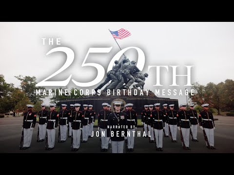 250th Marine Corps Birthday message