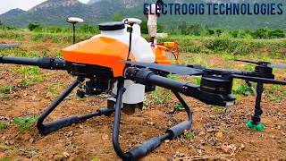 EFT G06 Agriculture spraying drone 6 litres with autonomous