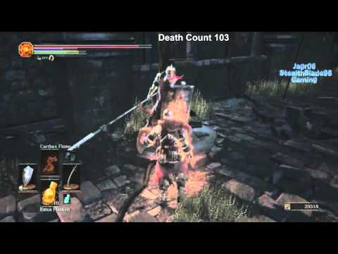 Death Awaits StealthBlade Plays DarkSouls III pt 57: Chunk Farming, Maxed Weapon
