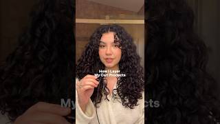 My routine in under 10 seconds✨ #curlyhair #curls #curly #curlyhairroutine #mousse