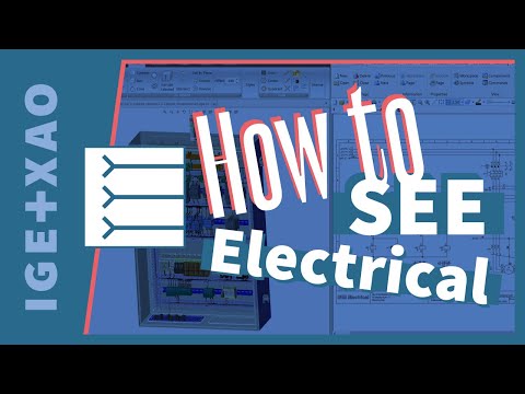 How to SEE : SEE Electrical V8R3 - Insertion de bornes avec les touches "L" et "R" - zdjęcie