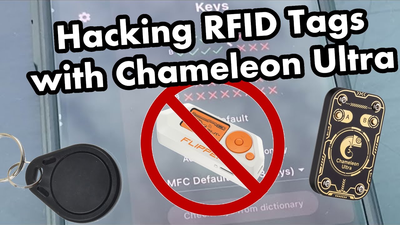 Quickly Hacking RFID tags with Chameleon Ultra (using Proxmark Dictionary) Flipper Zero Killer