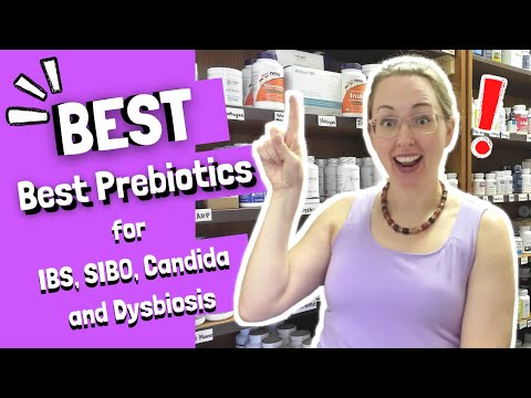 Beste Präbiotika und Ballaststoffpräparate für IBS, SIBO, Candida und Dysbiose