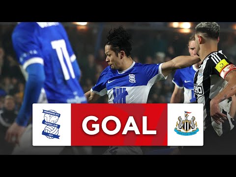 GOAL | Tomoki Iwata | Birmingham City 2-2 Newcastle United | Fourth Round | Emirates FA Cup 2024-25
