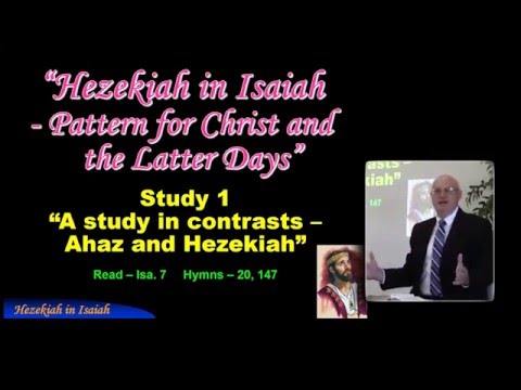Signs of The Times Hezekiah in Isaiah Signs of The Times Hezekiah in Isaiah