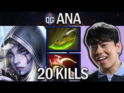 OG.ANA SMURF DROW RANGER WITH 20 KILLS & 900 XPM - DOTA 2 GAMEPLAY