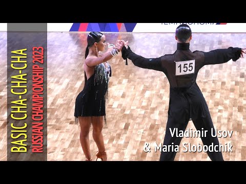 Basic Cha-cha-cha = Vladimir Usov & Maria Slobodchik = 2023 Russian Championship Adult Amateur Latin