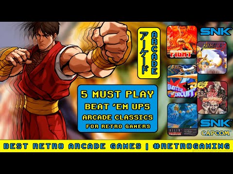 5 Must Play Classic Beat 'Em Ups | Best Retro Arcade Games 🎮🕹️ | 2024