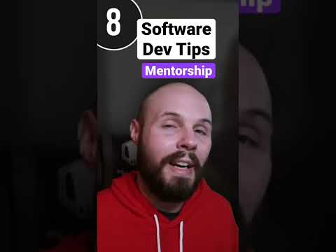 Software Dev Tips - Find a Mentor #shorts thumbnail