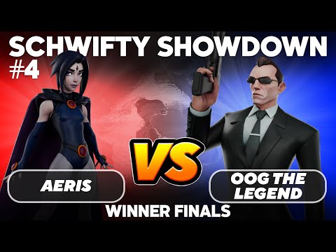 Schwifty Showdown #4 WINNERS FINALS Aeris (Raven) vs OogTheLegend (Agent Smith) MultiVersus