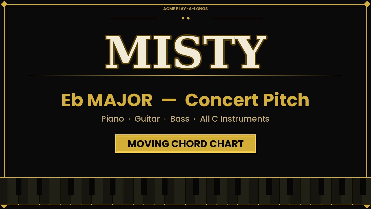 Misty — ACME Play-A-Longs Moving Chord Chart