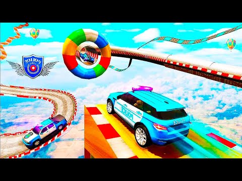✅Police Car Stunts GT Ramp 2022 - Impossible Car Racing Stunts 3D - Android Gameplay #17