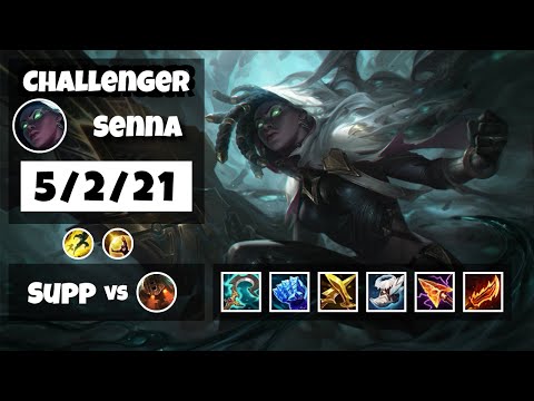 Senna Challenger Gameplay S11 Replay 11.10 Support (5/2/21) - BR