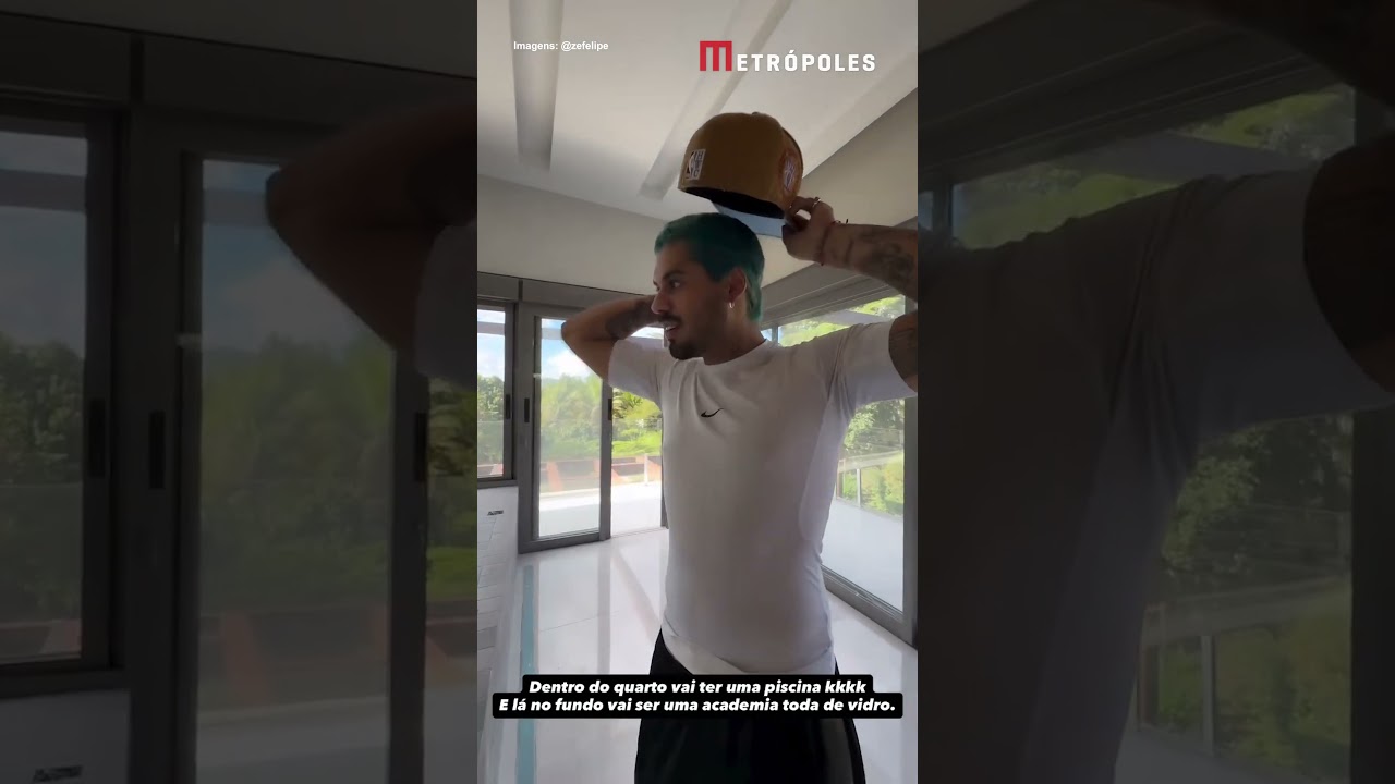 Zé Felipe mostra nova mansão e detalhe inusitado chama atenção