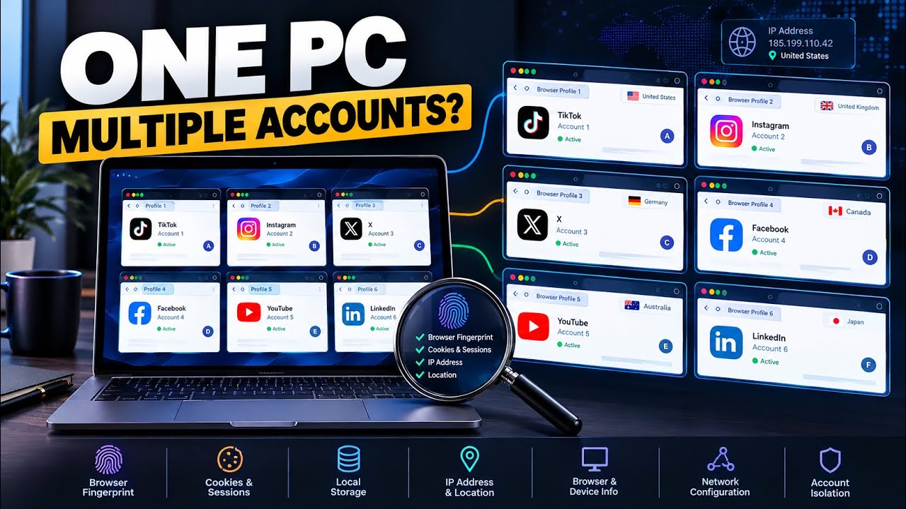 What Happens When You Run Multiple Accounts From One PC?