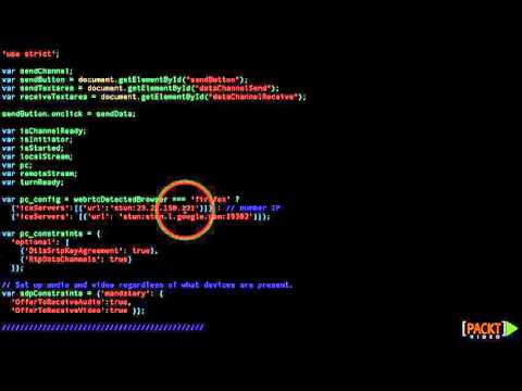 Developing Real Time Applications with WebRTC Initiating a WebRTC Session | packtpub com
