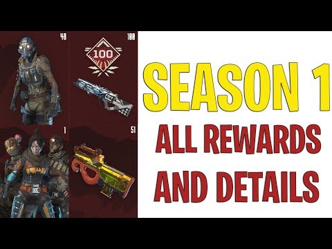 Apex Legends Season 1 Battle Pass All Rewards and Details Revealed