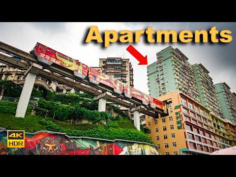 The Mountain City Full of Surprises - Chongqing China Walking Tour | 4K HDR