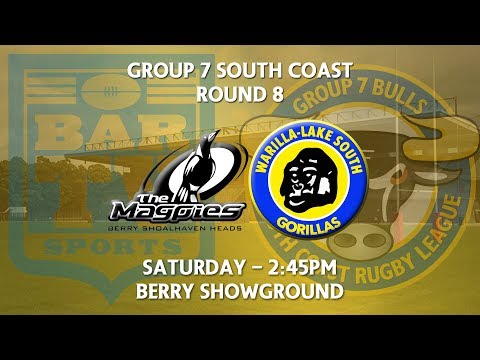 2018 Group 7 RL 1st Grade Round 8 - Berry-Shoalhaven Heads Magpies v Warilla-Lake South Gorillas