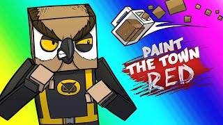 Paint the Town Red Funny Moments - Vanoss &amp; Delirious&#39;s Bar!