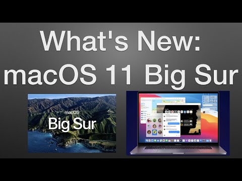 macOS 11 Big Sur First Look: What's New