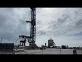 Bags on Chopsticks SpaceX Starbase Launch Site, Boca Chica, TX