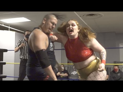 Jessie Nolan vs. Logan Black (Match Highlights, Maine Pro Wrestling, Intergender, Mixed)