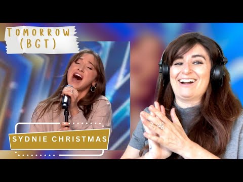 Sydnie Christmas - Tomorrow (BGT) - Vocal Coach Reaction & Analysis