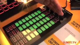Video thumbnail for Behringer DJ CONTROLLER CMD LC-1 MIDI Module @ Musikmesse 2012 with DJkit.tv by djkit®