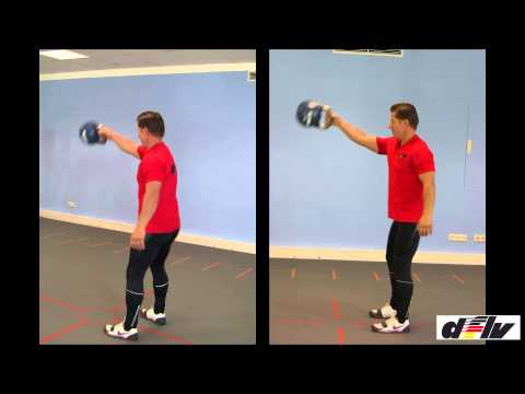Fitness durch Functional Training: Kettlebell Umsetzen, mit Mike Branke, dflv