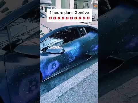 1 heure en suisse, les voiture que j'ai vu Mon aventure automobile en Suisse