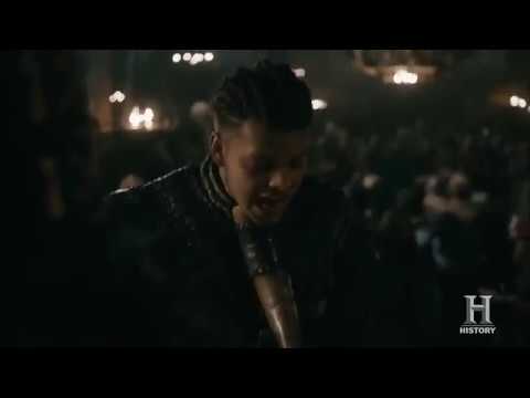Vikings 5x11 King Ivar & Harald Return to Kattegat Season 5b Scene HD