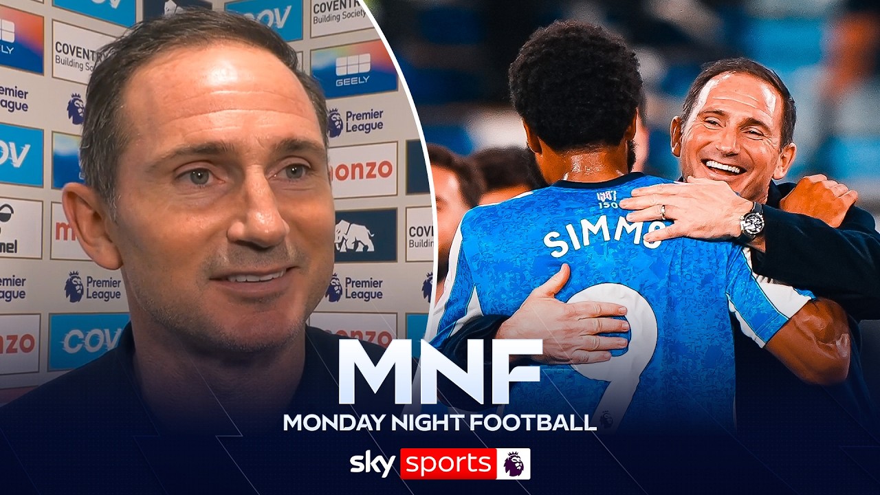 Frank Lampard REACTS to Coventry’s first home Premier League win in 25 years! 👏
