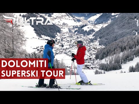 DOLOMITI SUPERSKI TOUR 2023 ep. 4 - Pista La Ria, Val Gardena con Verena Stuffer - ICARUS ULTRA