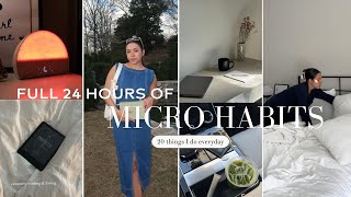 20 micro habits in my daily routine