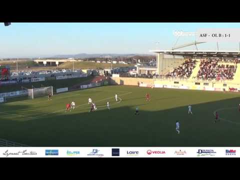 20' journée CFA ASF Andrézieux-Bouthéon 1-1 OL Lyonnais  (B) : le résumé