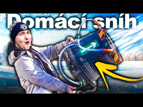 Vyrábíme DOMACÍ SNĚŽNÉ DĚLO!! ❄️😂