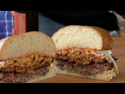 K-Pop Burger Recipe! (Korean BBQ Inspired)