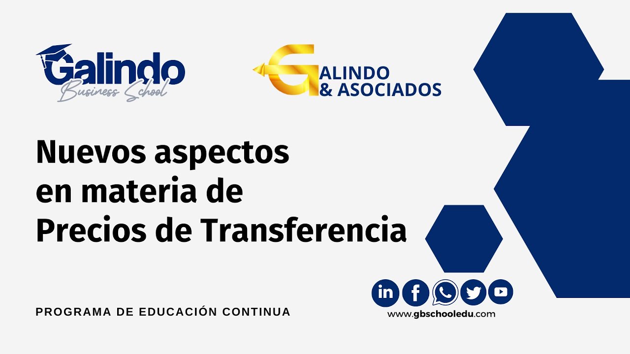 Nuevos aspectos en materia de Precios de Transferencia